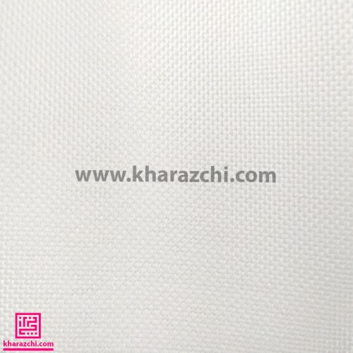 پارچه شماره دوزی تیکه ای 24 کانت سفید ایرانی